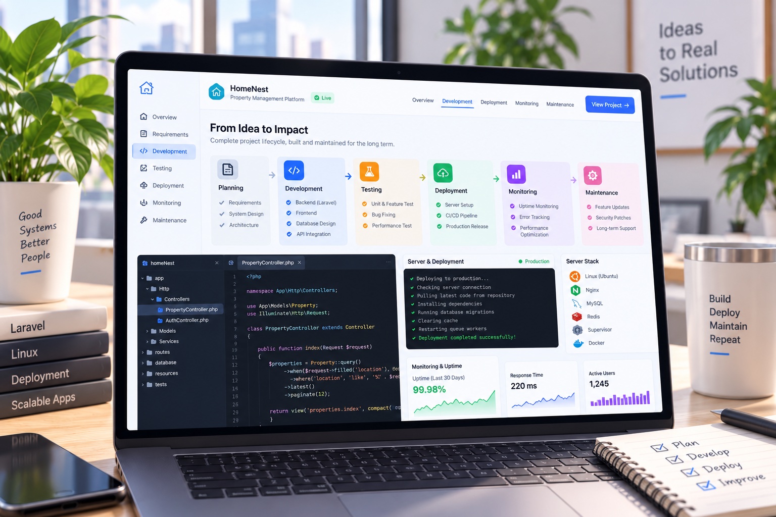 End-to-End System Development